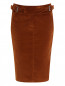 Вельветовая юбка-карандаш Alberta Ferretti  –  Общий вид