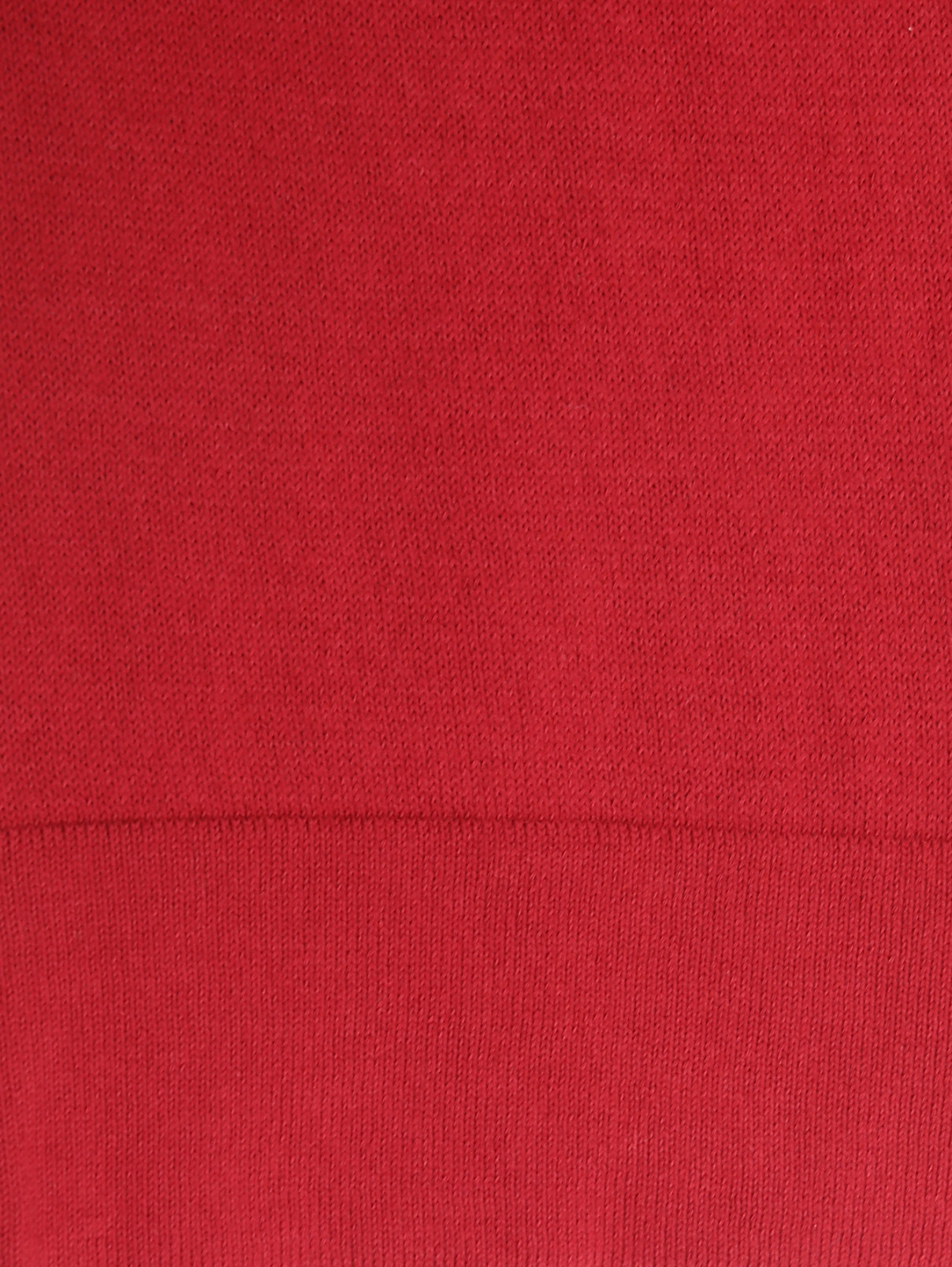 Кардиган из хлопка на пуговицах Gran Sasso  –  Деталь1  – Цвет:  Красный