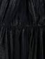 Платье-мини свободного кроя с поясом Pianoforte  –  Деталь