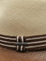 Шляпа из соломы с лентой Stetson  –  Деталь