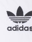 Пуховик на молнии с логотипом Adidas Originals  –  Деталь