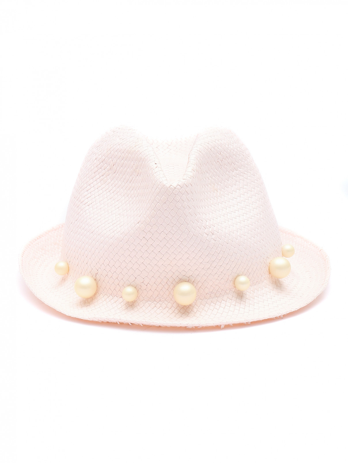Шляпа с декоративной отделкой ro.ro  –  Обтравка1  – Цвет:  Розовый