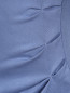 Платье-футляр из смешанной шерсти с драпировкой Emporio Armani  –  Деталь