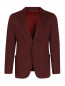 Пиджак однобортный из хлопка Armani Collezioni  –  Общий вид
