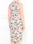 Платье-футляр с цветочным узором Marina Rinaldi  –  Модель Верх-Низ1