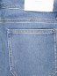 Укороченные джинсы расклешенного кроя M.i.h Jeans  –  Деталь