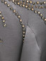 Юбка-мини из шелка декорированная бусинами Alberta Ferretti  –  Деталь1