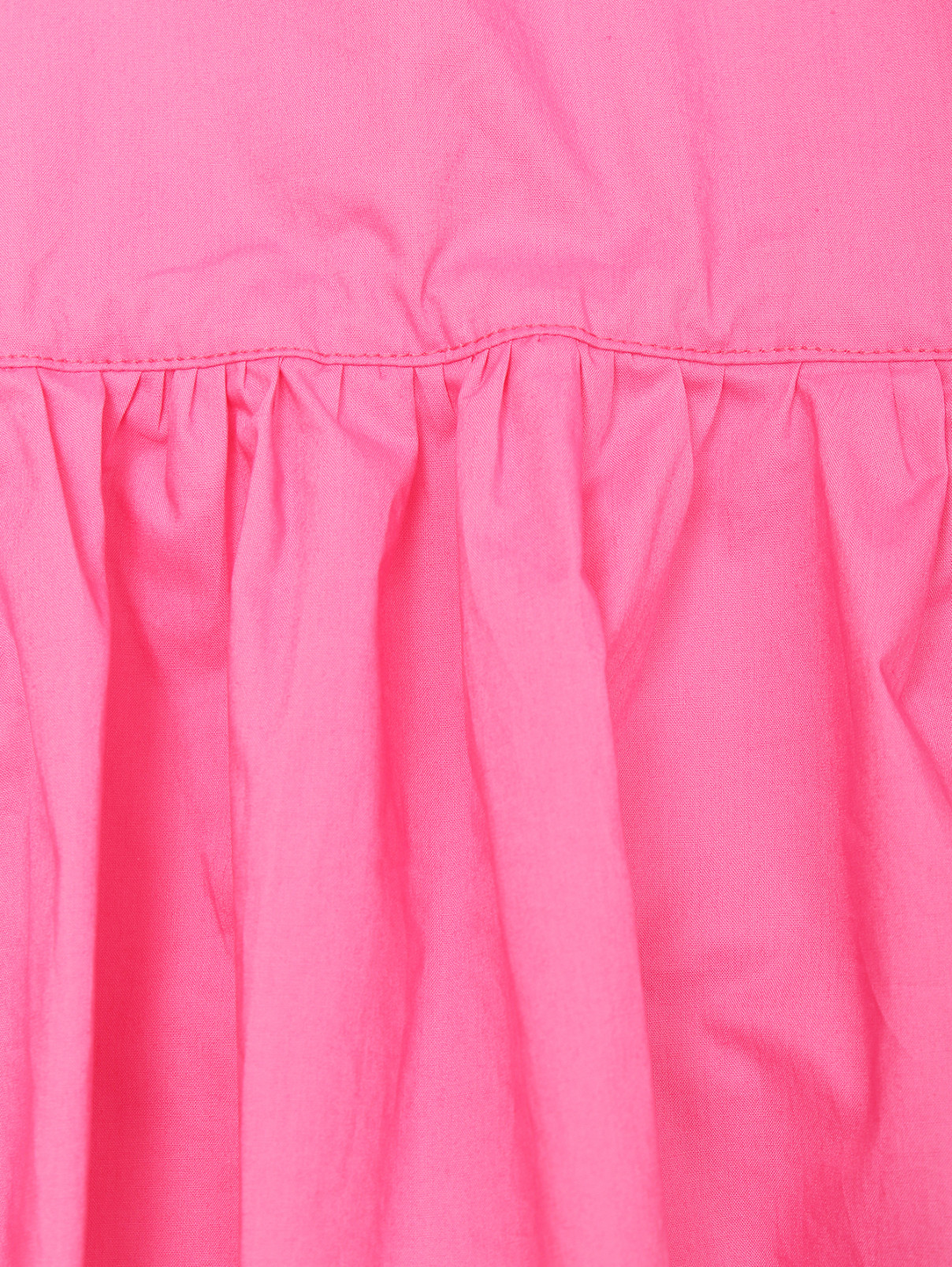 Платье из хлопка свободного кроя с карманами Shade  –  Деталь  – Цвет:  Розовый