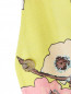 Жакет из хлопка и льна  с цветочным принтом Voyage by Marina Rinaldi  –  Деталь1