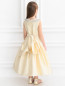 Платье из шелка с воротничком расшитым бусинами и бисером Nicki Macfarlane  –  Модель Верх-Низ1