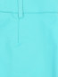 Укороченные брюки свободного кроя  из хлопка Moschino Cheap&Chic  –  Деталь