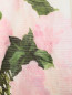 Платье-макси из льна и шелка с цветочным узором Marina Rinaldi  –  Деталь