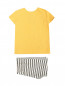 Костюм: футболка и шорты Aletta  –  Обтравка1