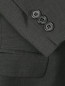 Пиджак из шерсти классический Dal Lago  –  Деталь