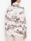 Блуза из хлопка с боковыми разрезами Marina Rinaldi  –  МодельВерхНиз1