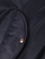 Удлиненное пальто на молнии с капюшоном Forte Dei Marmi Couture  –  Деталь