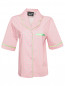 Блуза из хлопка с узором Moschino Boutique  –  Общий вид