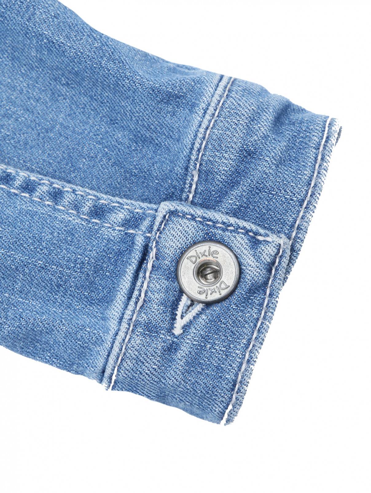 Джинсовая куртка с камнями DIXIE  –  Деталь1  – Цвет:  Синий