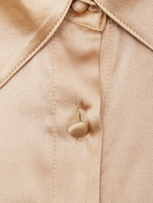 Блуза из смешанного шелка - Деталь