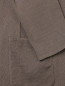 Пиджак трикотажный из хлопка LARDINI  –  Деталь
