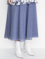 Расклешенная юбка из шерсти Marina Rinaldi  –  МодельВерхНиз