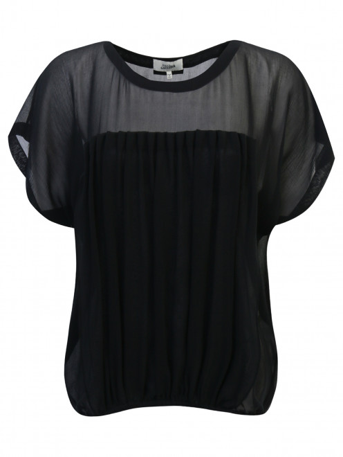 Блуза из хлопка и шелка Jean Paul Gaultier - Общий вид