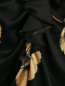 Платье из шелка и хлопка с цветочным принтом Moschino  –  Деталь1