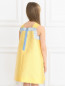 Платье А-силуэта с контрастной лентой MiMiSol  –  МодельВерхНиз1