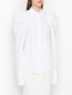 Блуза из хлопка с рукавом-фонарик Sportmax  –  МодельВерхНиз