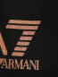 Шарф мелкой вязки с логотипом EA 7  –  Деталь