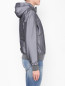 Двусторонняя куртка из металлизированной ткани Herno  –  МодельВерхНиз2