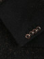 Пальто однобортное из шерсти с узором "клетка" Etro  –  Деталь