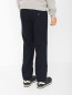 Трикотажные брюки с карманами Il Gufo  –  МодельВерхНиз1