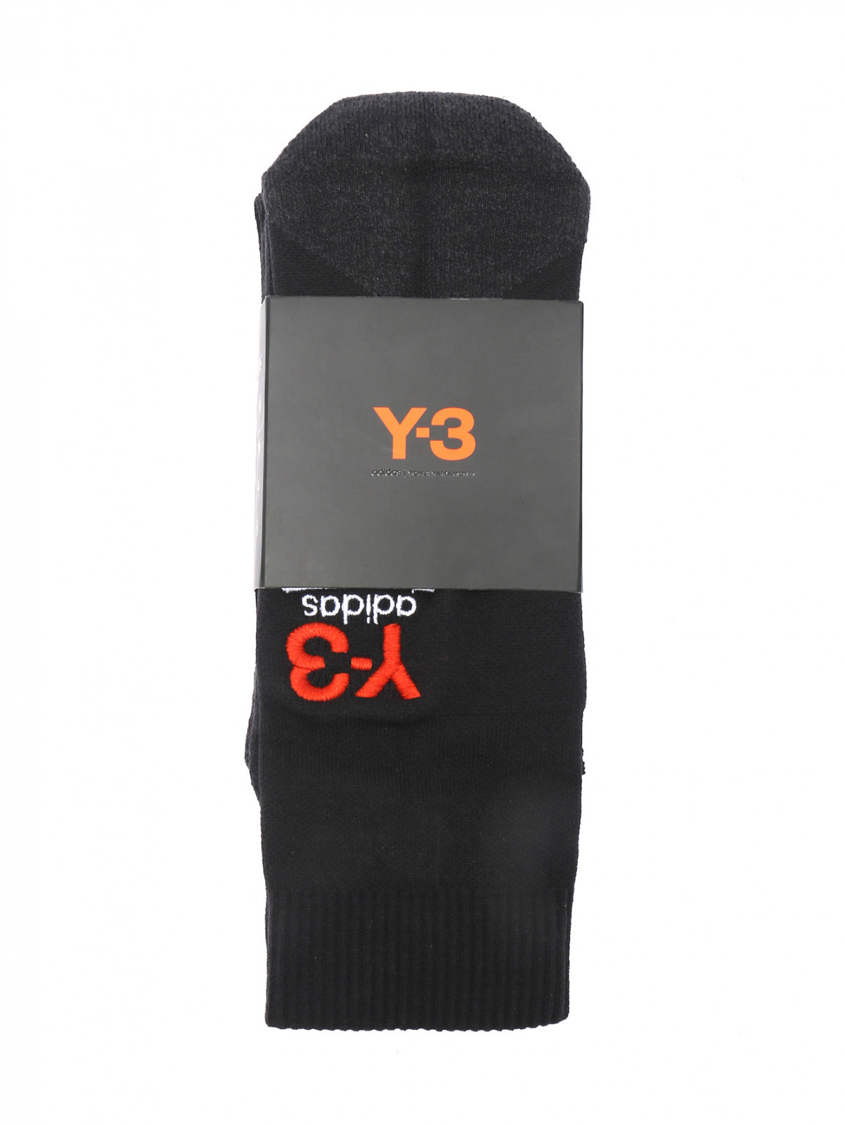 Носки с логотипом Y-3  –  Общий вид  – Цвет:  Черный