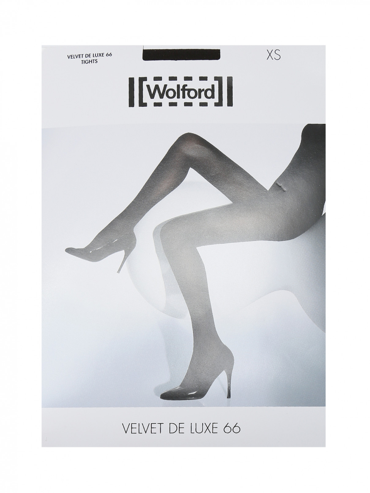 колготки velvet de luxe 66den Wolford  –  Общий вид  – Цвет:  Черный