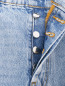 Широкие джинсы из хлопка с карманами Anine Bing  –  Деталь1