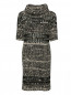 Платье крупной вязки из шерсти и альпаки JO NO FUI  –  Общий вид