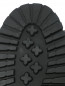 Ботинки из гладкой кожи с логотипом Moschino  –  Обтравка4