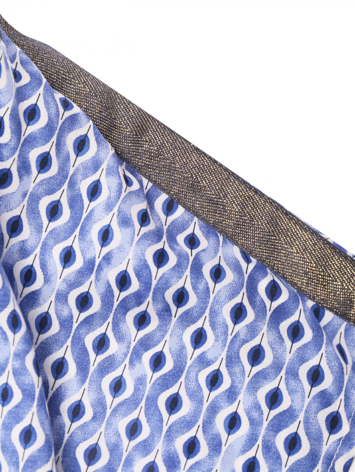 Платье с узором и карманами Marina Rinaldi  –  Деталь  – Цвет:  Узор