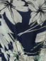 Платье из шелка с цветочным узором Max Mara  –  Деталь