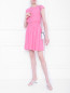 Платье из вискозы со вставками из шитья Love Moschino  –  МодельОбщийВид
