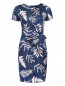 Платье из шелка с цветочным узором Diane von Furstenberg  –  Общий вид
