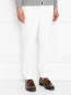 Однотонные брюки из хлопкового вельвета PT Torino  –  МодельВерхНиз