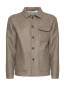 Пиджак-рубашка из шерсти и кашемира LARDINI  –  Общий вид
