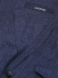 Рубашка изо льна с накладными карманами LARDINI  –  Деталь