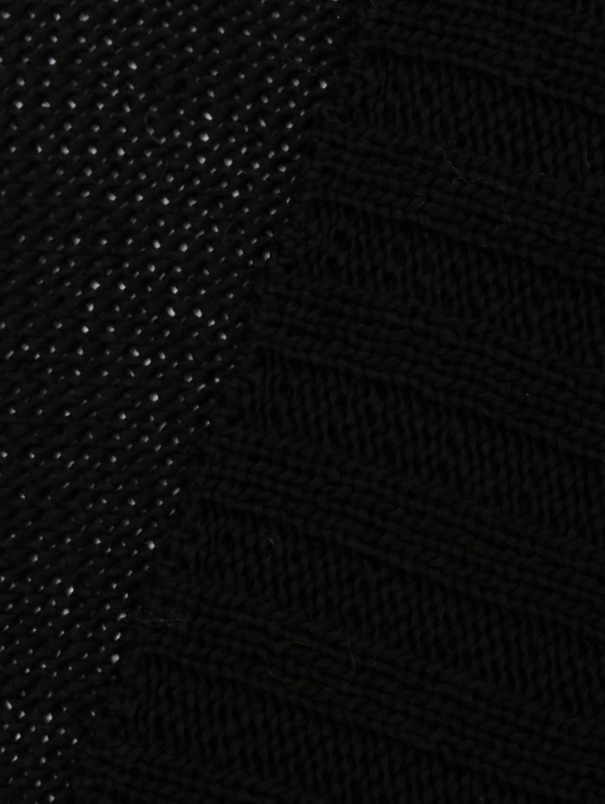 Трикотажный кардиган с карманами Marina Rinaldi  –  Деталь  – Цвет:  Черный