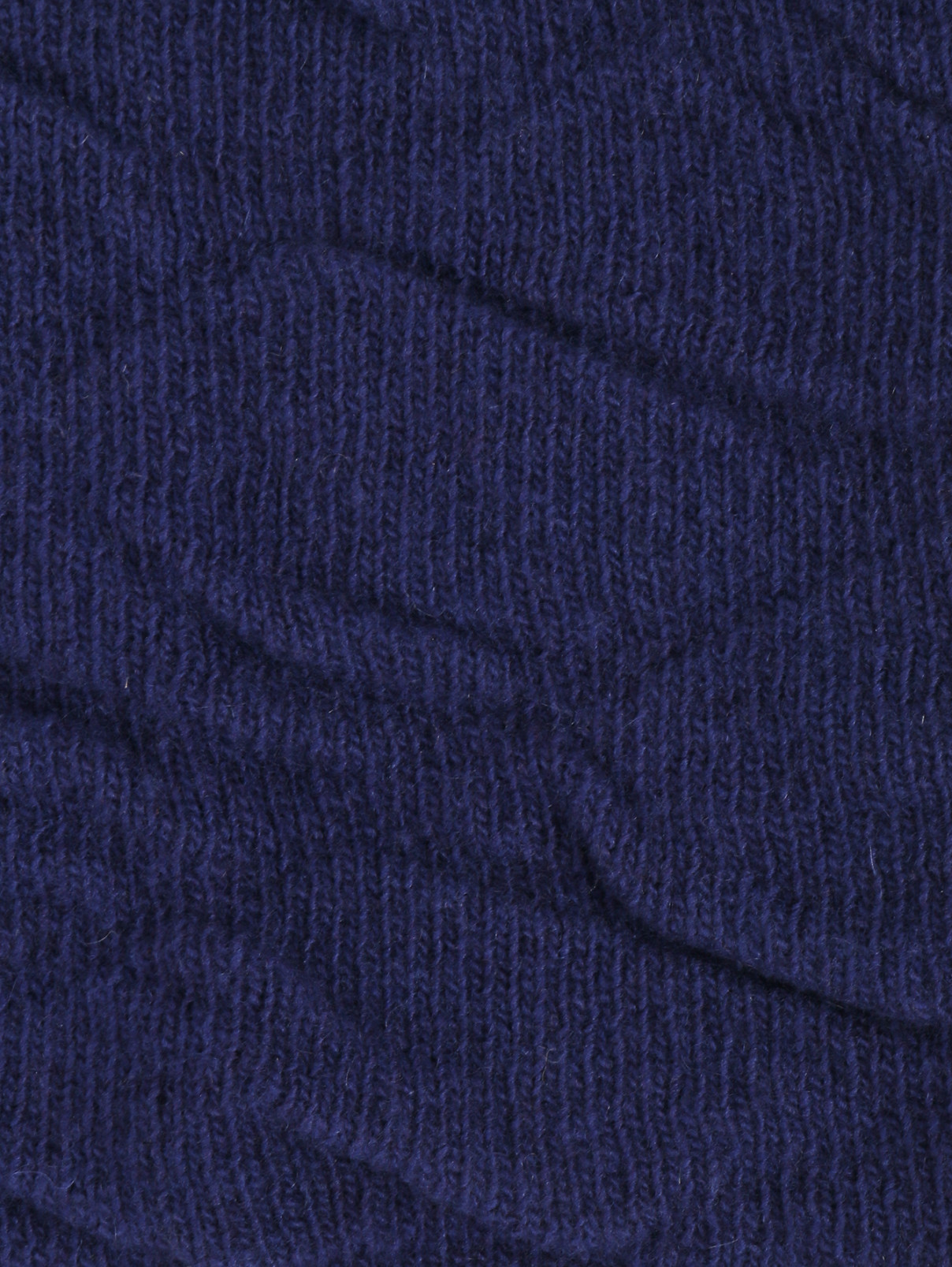 Шарф-снуд из шерсти и кашемира Catya  –  Деталь  – Цвет:  Синий