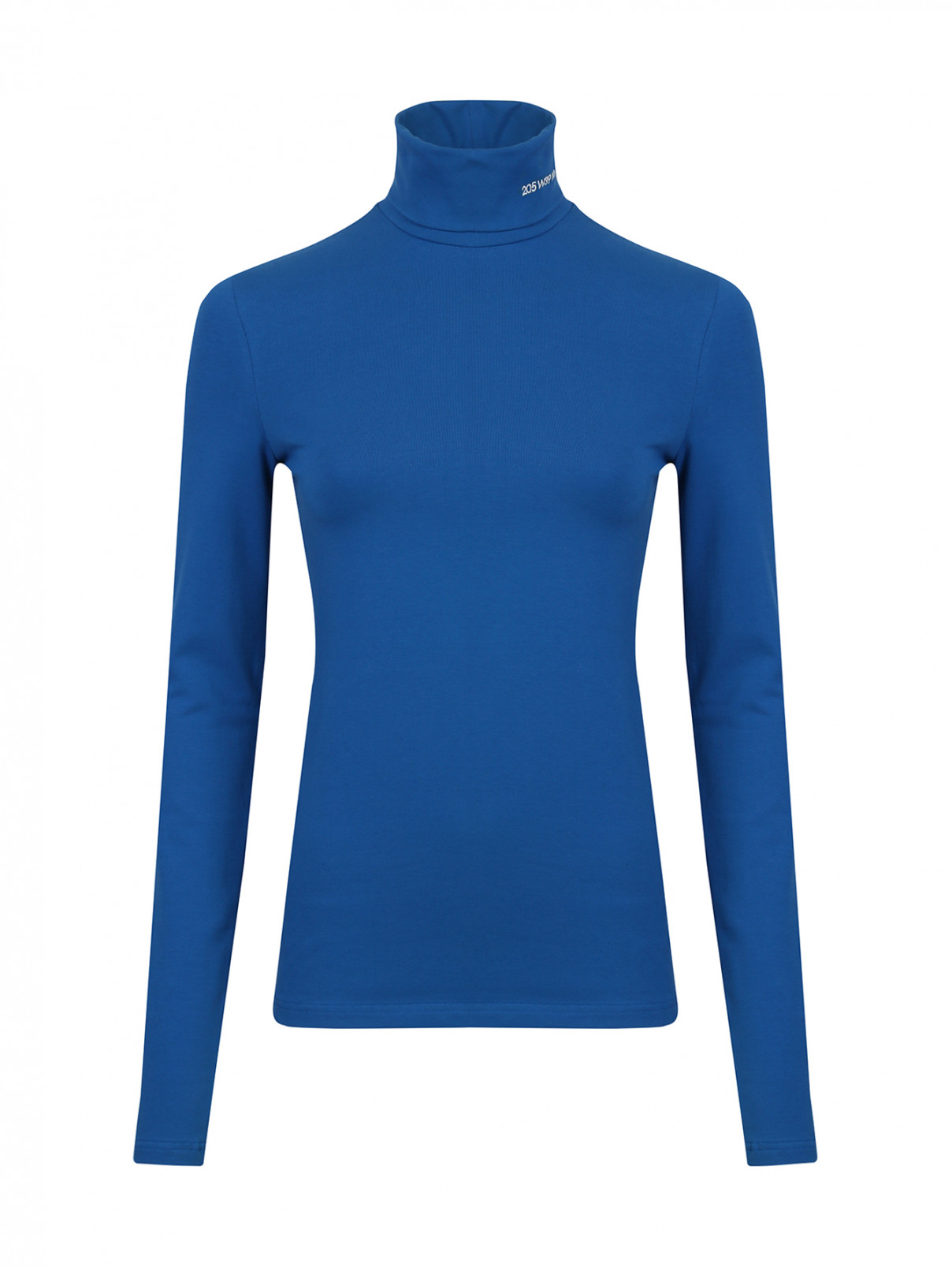 Водолазка из хлопка Calvin Klein 205W39NYC  –  Общий вид  – Цвет:  Синий