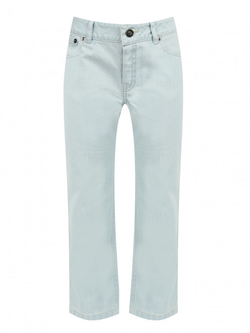 Укороченные джинсы из плотного денима Little Marc Jacobs - Общий вид