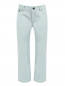Укороченные джинсы из плотного денима Little Marc Jacobs  –  Общий вид